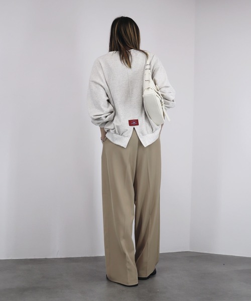 リュクス トレンド シースルー 綺麗め スラックス パンツ SEN TOKYO（セントーキョー）の「落ち感綺麗な技ありパンツ