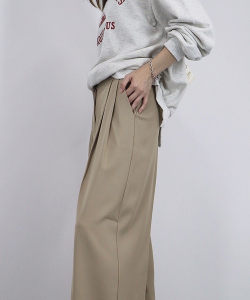 リュクス トレンド シースルー 綺麗め スラックス パンツ 楽天市場】【限定！10%OFFクーポンで4499円】[低身長/高身長