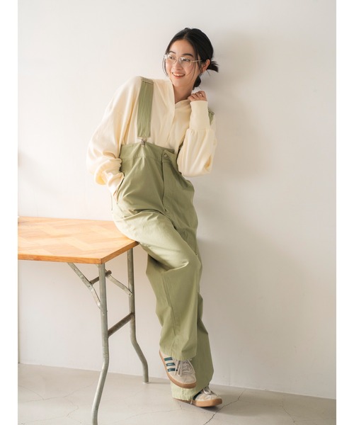 ungrid ミリタリーサロペット アングリッド Ungrid ミリタリーサロペット （カーキ