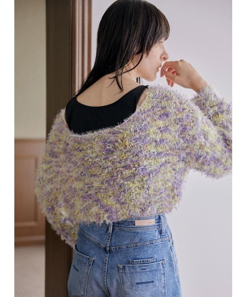 ニット セーター チュール切り替えニット レディース チュール切り替えニット | ニット | Noela OFFICIAL WEB STORE