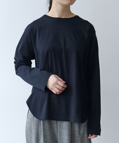 yuni tシャツ 80/- スムース水起毛 クルーネックプルオーバー