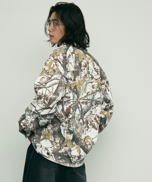 デニムジャケット　リアルツリー　カモ Shoowtime デニムジャケット gジャン Real tree Camo All Over