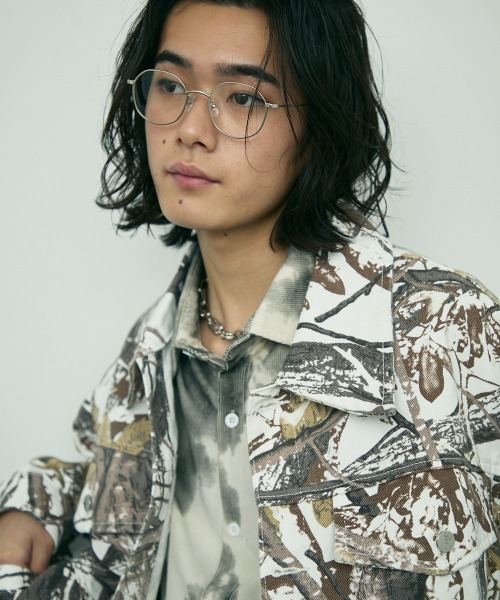 Shoowtime デニムジャケット gジャン Real tree Camo All Over