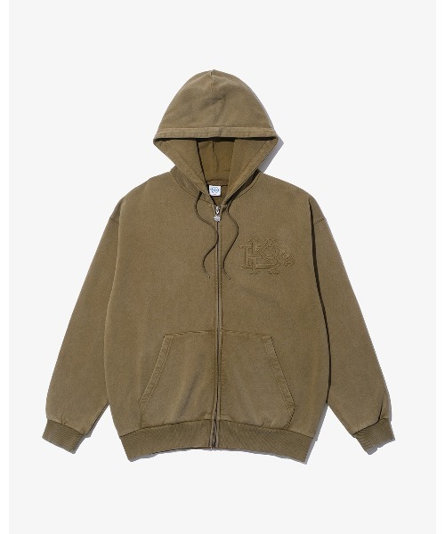 KEBOZ パーカー EFG GARMENT SWEAT FULL ZIP HOODIE メンズ