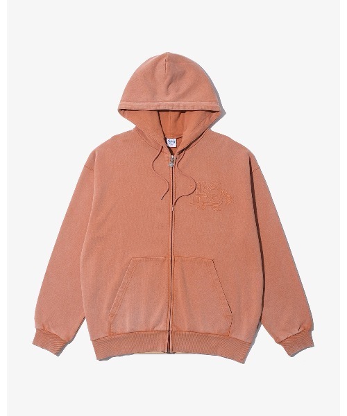 Kebozパーカー KEBOZ パーカー EFG GARMENT SWEAT FULL ZIP HOODIE メンズ