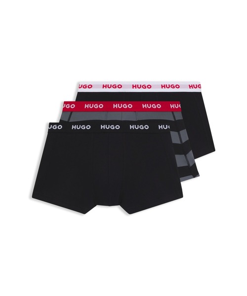HUGO ボクサーパンツ ボクサーパンツ3枚セット ストレッチ