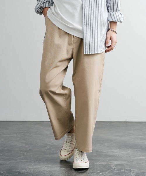 ヨンファ　チノパン Shinzone(シンゾーン)/WASHED HIGH WAIST CHINO(ウォッシュド