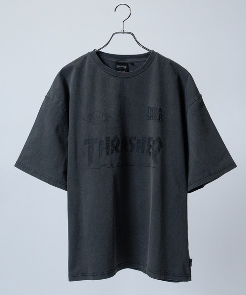 THRASHER BUILT TO GRIND Tシャツ Thrasher Independent Mens Built To Grind Graphic T Shirt Black