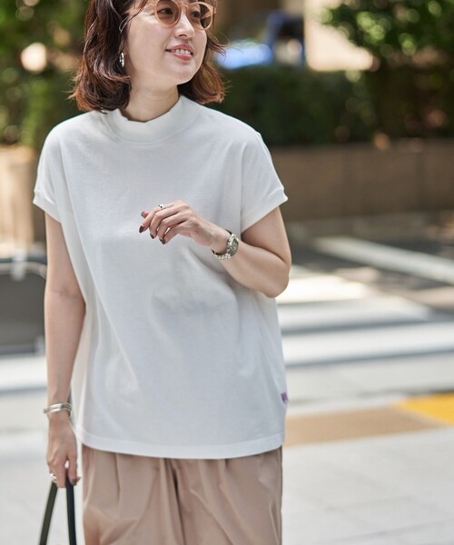 ⭐︎新品タグ付⭐︎M⭐︎チャコット⭐︎ フレンチスリーブTシャツ coen（コーエン） tシャツ リピT・USAコットンフレンチスリーブTシャツ