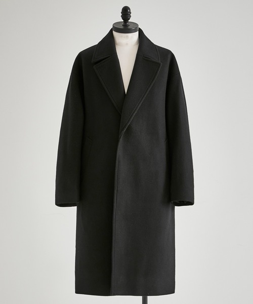 CITY（シティ） チェスターコート 1 ブラック メンズ : ZOZOTOWN Yahoo