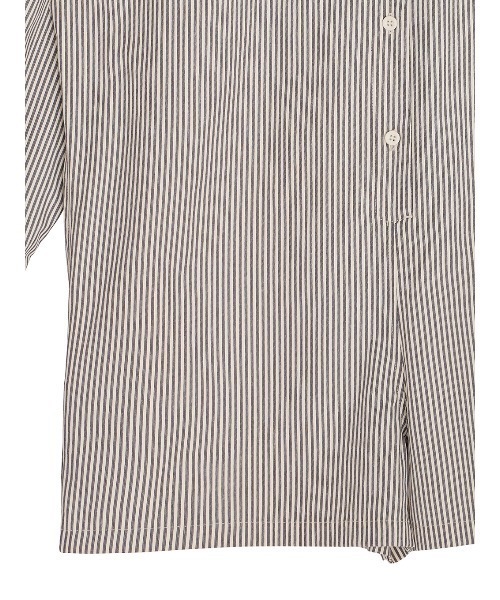 Ameri（アメリ） オールインワン STRIPE SHIRT ROMPERS レディース