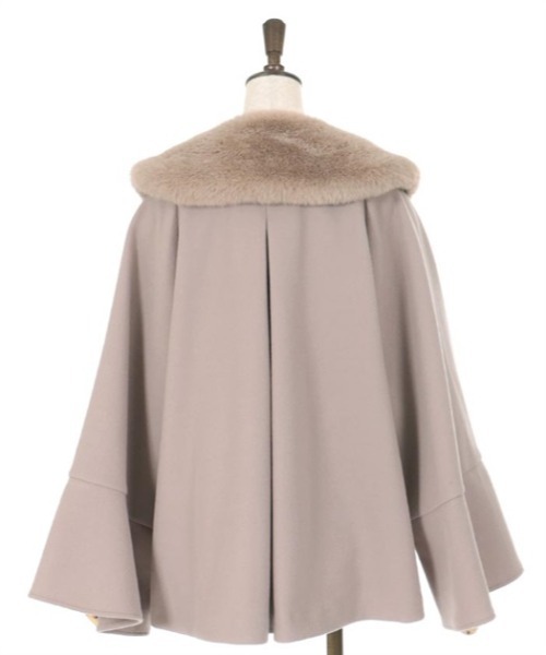 「axes femme」 ピーコート FREE モカ レディース_画像4