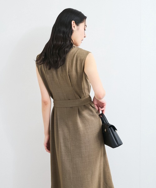 【ハンドメイド品】一点もの　リネン混ジレワンピース【新品】 麻混ワンピース｜J'aDoRe JUN ONLINE OUTLET｜ジャドール ジュン