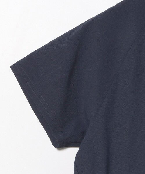 tシャツ B.G.THREE / ALL-TIME アイレットニット モックネックシャツ レディース