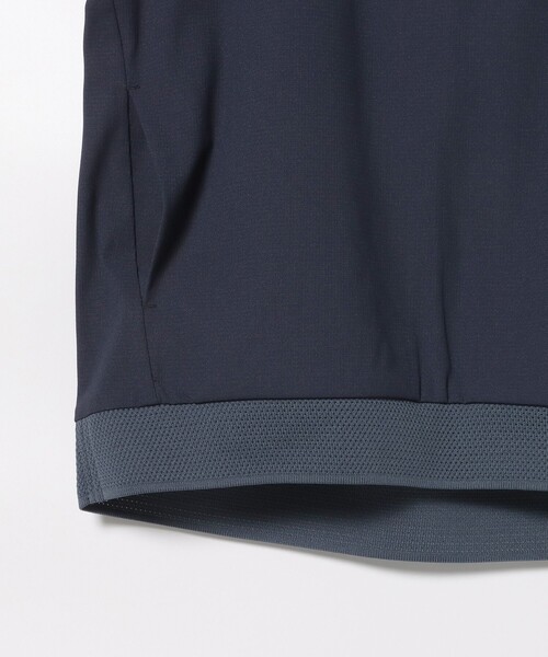 tシャツ B.G.THREE / ALL-TIME アイレットニット モックネックシャツ レディース