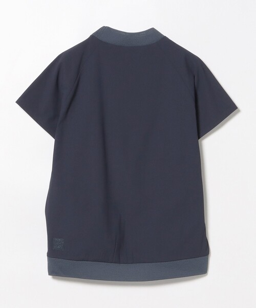 tシャツ B.G.THREE / ALL-TIME アイレットニット モックネックシャツ レディース