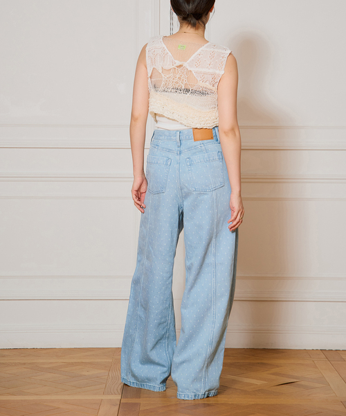 IENA LA BOUCLE ジーンズ デニム デニムパンツ ソフトデニム