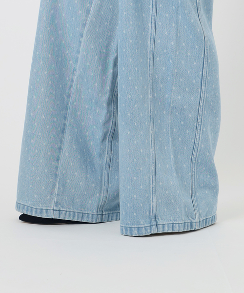 IENA LA BOUCLE（イエナラブークル） ワイドパンツ ジーンズ デニム