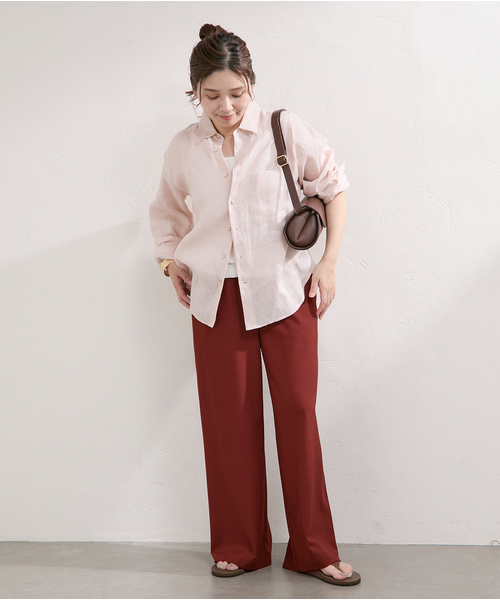 JOURNAL STANDARD【接触冷感/吸水速乾 /UV】ストレートパンツ JOURNAL STANDARD パンツ 「接触冷感/洗える」クールワイド
