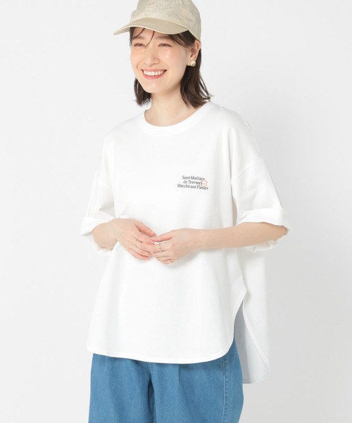 studio CLIP（スタディオクリップ） tシャツ アソートロゴ×刺繍半袖