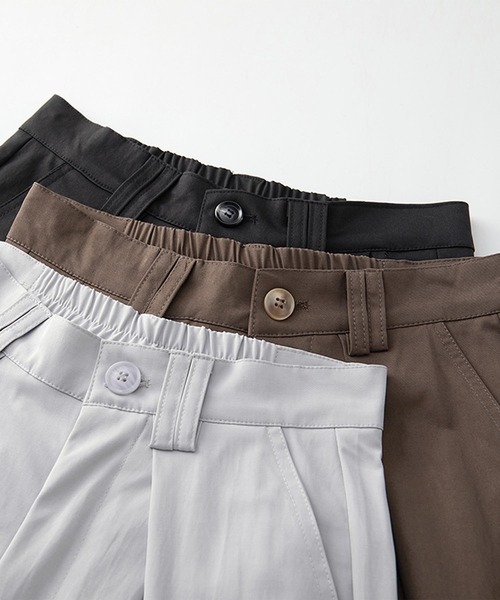 MAGLIANO19SS ショートスラックスパンツ サイドファスナーショート