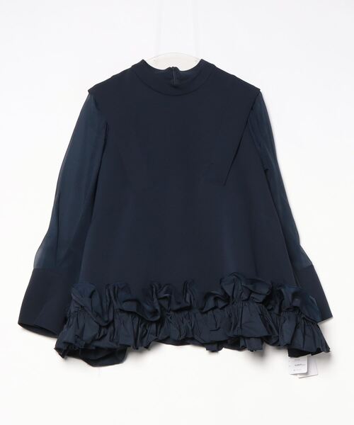 「RUIRUE BOUTIQUE」 長袖カットソー M ネイビー レディース