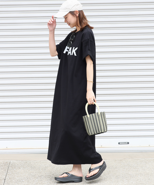 祝日お値下げ別注Snow Peak*RE ワンピース WEB限定追加2》別注【Snow Peak】*RE Classic Logo Printed