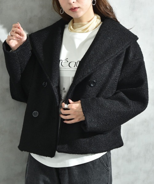 INTERPLANET（インタープラネット） ピーコート pコート フェイク