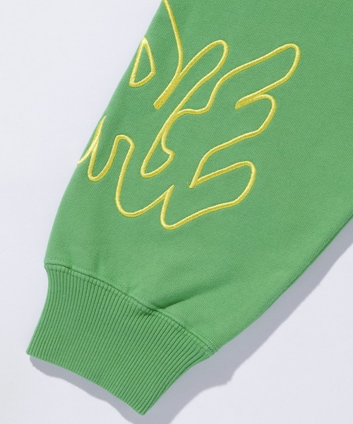 【関税込み】セキュリティテープ ラージ ジップアップパーカー XLARGE - PATCHED LOGO ZIP UP HOODIE SWEATSHIRT / ブラック