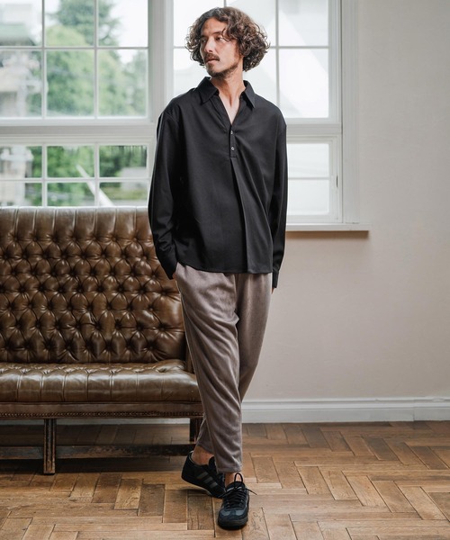 Magine（マージン） パンツ mp13907-Suede Ponte Knit Tapered Pants
