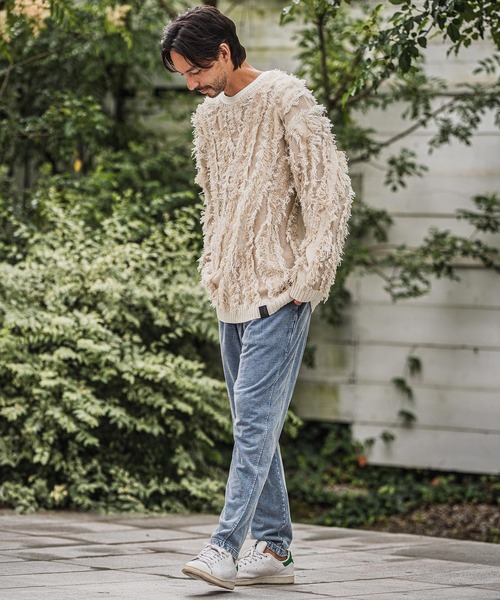 CAMBIO（カンビオ） セーター ニット mn3153-Fringe Jacquard Knit 