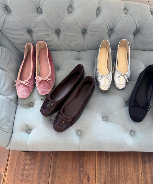 [LE TALON] Flat туфли-лодочки 22cm Brown женский 
