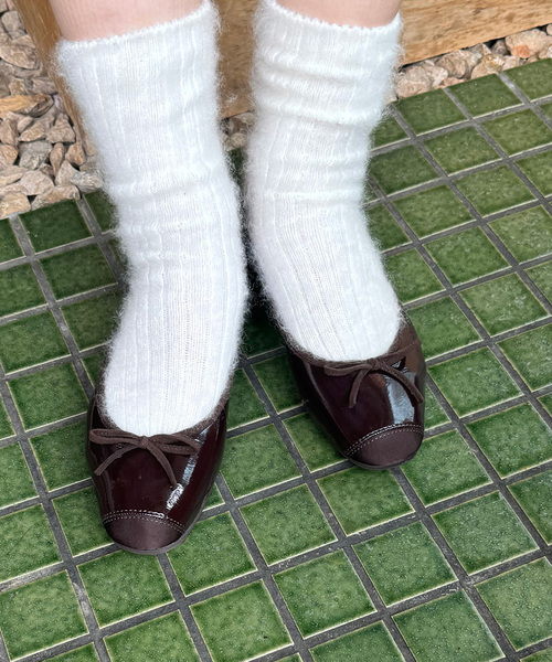 [LE TALON] Flat туфли-лодочки 22cm Brown женский 