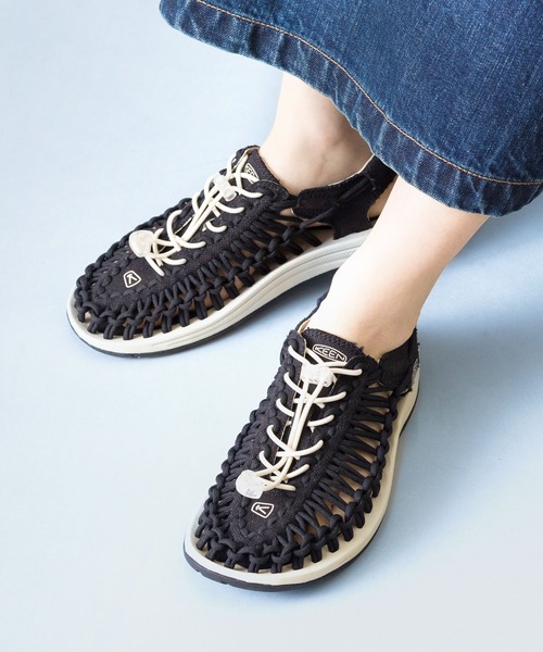 KEEN キーン サンダル ユニーク ブラック 24.5cm KEEN ユニーク風
