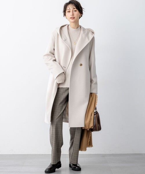 ニット セーター 「洗える」ピュアカシミヤ フレア レディース