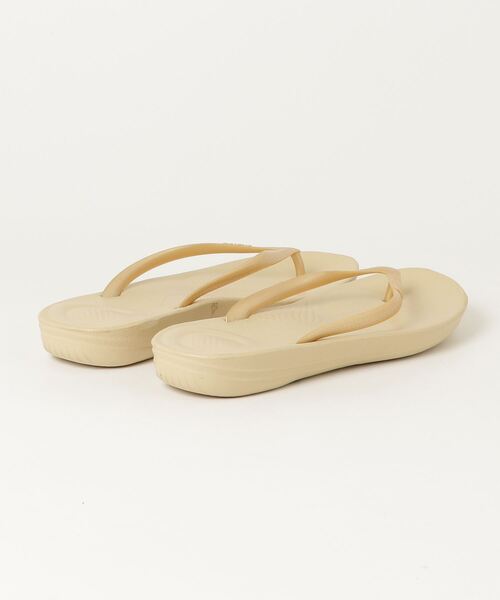 「fitflop」 ビーチサンダル US7 ベージュ レディース_画像2