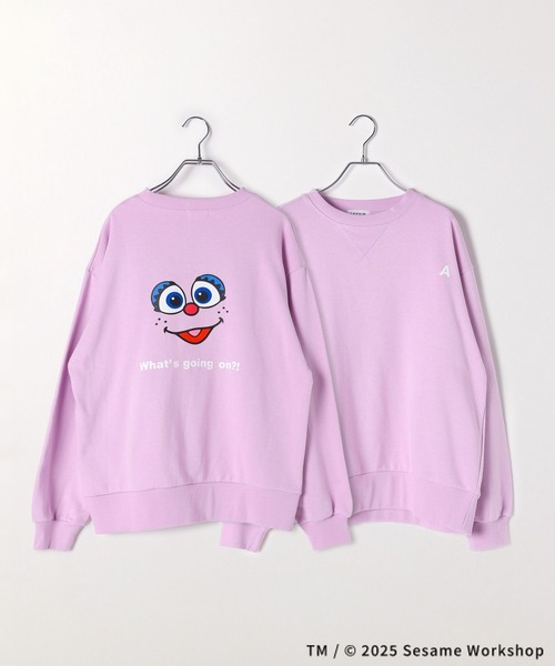 LEPSIM（レプシィム） トレーナー スウェット 「SESAME STREET／セサミ 