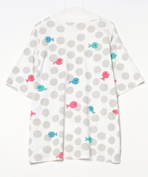 「Design Tshirts Store graniph」 半袖Tシャツ L ホワイト レディース_画像2