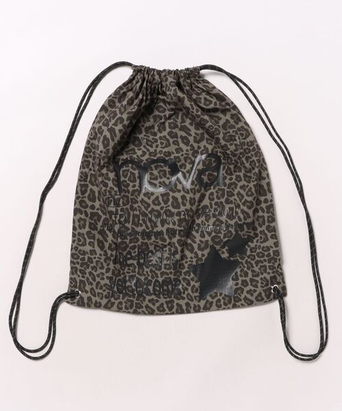 DOLCE&GABBANA マヨルカ ナップサック リュック バッグ 総柄 デイバック リュック 総柄デザインナップサック/無地ブラック カモフラ