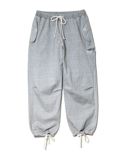 グッドオン　パンツ　ヘビージャージートラウザーズ グレー GOOD ON（グッドオン） パンツ HEAVY JERSEY TROUSERS メンズ