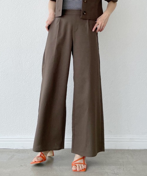 「mysty woman」 セットアップ FREE ベージュ レディース_画像7