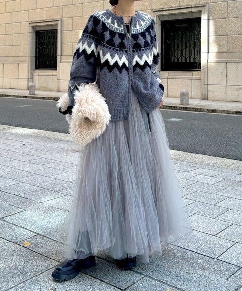 DouDou（ドゥドゥ） スカート ダブルチュールスカート : ZOZOTOWN