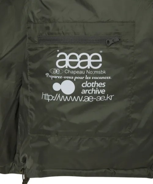 aeae ダウンコート ダウンジャケット WEB LOGO DOWN JACKET レディース