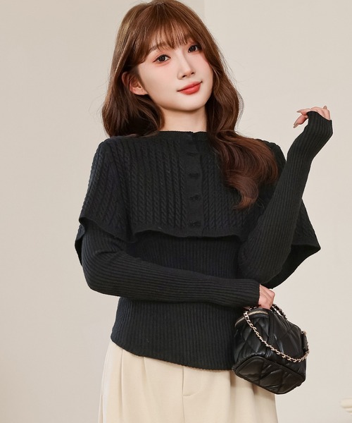 PHEENY フィーニ　チューブトップリボン　ニット ♡Ivory♡】ホリデーリボンニット / Holiday Ribbon Knit | FIC