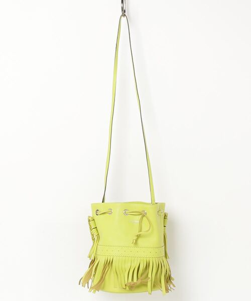 ☆超美品☆ J&M DAVIDSON トート ショルダー バッグ 定価16万円 J&M Davidson（J＆Mデヴィッドソン） 」 ショルダーバッグ - イエロー