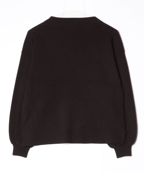 「7-ID concept.」 長袖ニット 38 ブラウン レディース_画像2