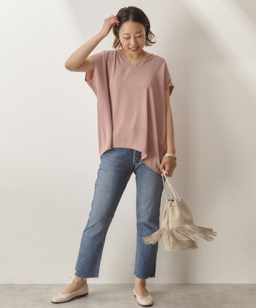 「Liesse」 ノースリーブチュニック - グリーン レディース_画像8