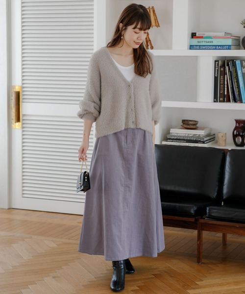 「URBAN RESEARCH Sonny Label」 フレアスカート 36 オフホワイト レディース_画像9