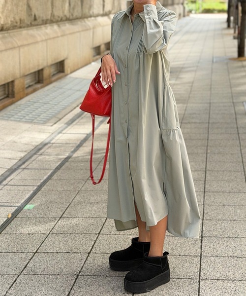 veritecoure et ses COPAINS ルーミー ロングシャツ 楽天市場】ワンピース ロング レディース シャツワンピ ロング
