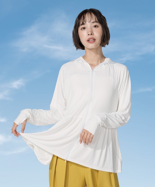 ラッシュガード UVO(ウーボ) UVパーカー Wpc. レディースの画像